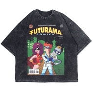 FUTURAMA BOTHBY WASHING VINTAGE TEE (WASHING T-SHIRT)