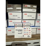 Bearing 6003 2RS ASB ORIGINAL