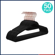 50pcs Non-Slip Velvet Hangers