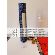 Brocade Box Cylinder ll Calligraphy Painting Storage Collection Box Chinese Painting Packaging Calli