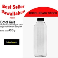 Kale Plastic Bottle 69gr 1000 ML 1 Liter Super Thick Plastic Coffee Juice Honey Bottle