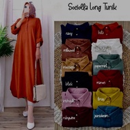 Sociolla Long Tunik Wanita Crinkle