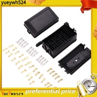 [yueywh524]Fuse-Relay Box 5-Fuse Holders 6 Relay Block Holders Fuse-Block 12V Fuse-Box Car