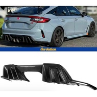 1 FL5 rear diffuser carbon fiber Aim design for honfa civic FL5 type r replace upgrad performance ne