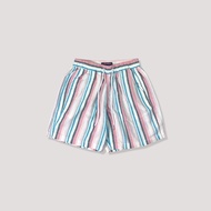 Hybrid Short Pant ไฮบริดกางเกงขาสั้นชาย สีขาว-ชมพู(White-Pink)MPS-190-WH-PK