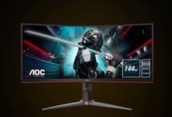 AOC CU34G2X 34 吋 WQHD 曲面遊戲顯示器