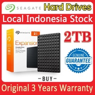 【Gutana】 ㍿✁ 【Local Ship】Seagate External Hard Drive Expansion USB 3.0 HDD 2TB Portable 2.5