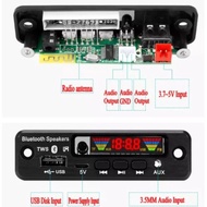 SPEAKER- KIT MODUL BLUETOOTH 5.0 TWS MP3 USB LOSSLESS PLAYER FM RADIO REMOTE -SPEAKER.