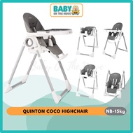 Quinton Coco Multi Function Baby Dining High Chair Foldable Baby Dining Chair