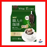 Direct  from Japan  free shipping  Bulk buying deals  [Drip Coffee] UCC Ueshima Coffee Craftsman's Coffee Drip Coffee Deep Rich Special Blend 1 pack (16 bags included)