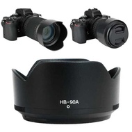 HB-90A 62mm Hood ABS Black Anti-Glare Cover Lens Sunshade for Nikon Z DX 50-250mm f/4.5-6.3 VR Camer