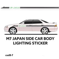 M7 JAPAN SIDE CAR BODY LIGHTING STICKER