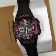 Women Baby G BGA-230 Actual.Pic Dual-Time Water Resist and Shock Proof Watch