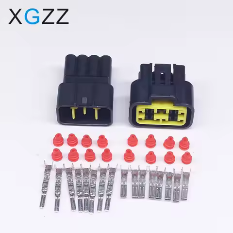 XG7083Y-2.3-11/21 Furukawa 8 Pin Female Male PBT Waterproof Electrical Connector With Terminals Seal