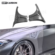 On sale Carbon Fiber Front Bumper Side Fenders Fin Splitter Spoiler Body Kits Accessories for BMW G8