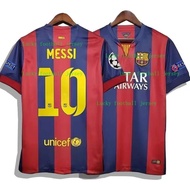 Retro Edition 2014-2015 Barcelona Home Football Jersey and Shirt for S-2XL