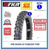 { TAYAR KASAR } FKR TYRE TAYAR 17 SAFARI X 22 (MOTOR CROSS) Tubeless 70/100-17 80/100-17 OFF-ROAD TA