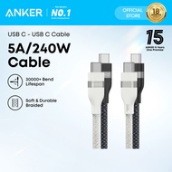 Anker Nano USB C Cable PD 240W Nylon Fast Charging Type C Durable Cable For Multiple Devices-A82E2