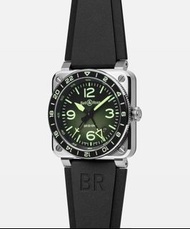 【全新行貨】Bell & Ross BR-03 GMT GREEN LUM  限量500隻｜2年全球保養｜店舖交收