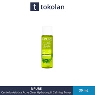 NPURE Centella Asiatica Acne Clear Hydrating & Calming Toner 30 mL