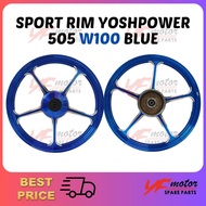 SPORT RIM YOSHPOWER 505 W100 BLUE