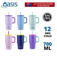Oasis Stainless Steel Insulated Mini Commuter Travel Tumbler 700ML | Kids Thermal Splash Proof Keep 