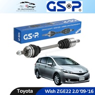 GSP Toyota Wish ZGE21/2 2.0 '09-'16/ Left/Kiri (Short) & Right/Kanan (Long) Drive Shaft