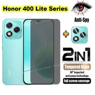 2in1 for Honor 400 Lite 400Lite Honor400Lite Honor 400 Pro 5G Private Tempered Glass Anti-Spy Full C