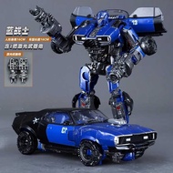 Hundred Micros TW1033 Transformation Toy Original Big Blue Warrior Bounce Ball Car Robot Model Figur