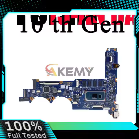DAG7DCMB8D0 For HP Pavilion 13-AN Laptop Motherboard With i3 i5 i7 10th Gen CPU 8GB RAM L68367-601 L