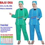 Ok Shirt Oka Shirt Nurse scrub Uniform / Long Sleeve Company PT Uniform