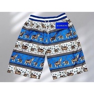 Men's Casual Short Pants Elephant Print