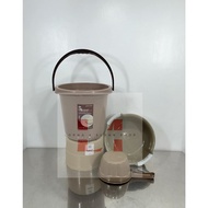 ESSENTIAL SET OF BATHROOM 4 in1 (SET OF PAIL, BASIN, STOOL AND DIPPER)