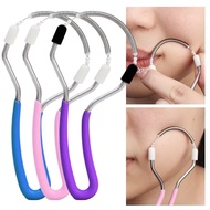 Facial Epilator for Women Remove Unwanted Hair on Upper Lip Portable Handheld Spring Epilator