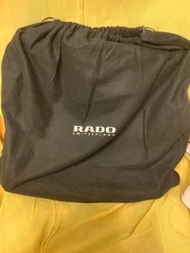 Rado switzerland 雷達錶 原廠皮質提袋 (全新品)