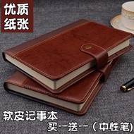 [Notebook] Shinshi Business Notebook Thick Notebook Notepad A5 Office Diary Portable Retro Time Anci