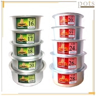 (Large Size) Kucing Brand Thick Aluminum Indian Pot Degchi Pot Curry Pot 印度锅 (28cm/30cm/32cm/34cm/36