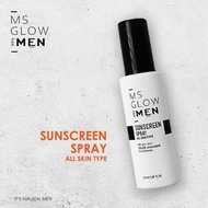 ms glow men sunscreen spraysunblok ms glow men