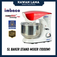 Imbaco TurboMAX Baker Stand Mixer Cake Kitchen Blender (1000W/5L)