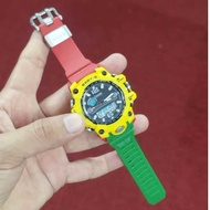 Baby G  Original Model GWG-1000 Carzy Color Rubber WaterProof Viral Watch Analog-Digital jam Box Tin
