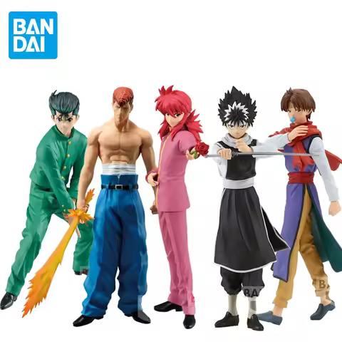 Bandai Original YuYu Hakusho DXF Urameshi Yusuke Uwabara Kazuma Kurama Hiei 30th Anniversary Anime A