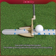[Lohobby] Golf Putting Alignment Putter Ruler Beginner Practice Golf Training Aid