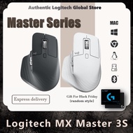 Logitech MX Master 3S 8000 DPI Auto-Shift Scroll Wheel Wireless Bluetooth Mouse Office Sensor Techno