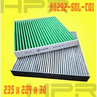 HPR Filter Cabin AC Air Filter Carbon PM 2.5 - HONDA Accord CM5 CM6 CP2 CP3 CR2 CV1 Gen 7 8 9 10 | 2