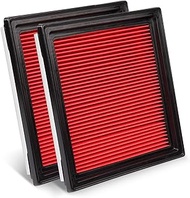 Forccord 2-Pack Engine Air Filter Fits for Nissan 370Z 350Z Infiniti QX50 Q40 Q60 EX35 EX37 G37 G35