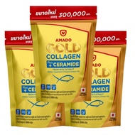 Amado Gold Collagen  อมาโด้ โกลด์ คอลลาเจน 1 ซอง (300กรัม)  คอลลาเจนเปปไทด์เพื่อการดูแลข้อต่อ