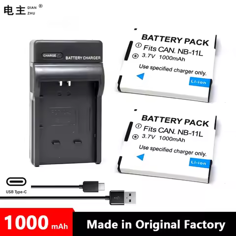NB-11L NB11LH NB 11L 11LH Battery Charger For Canon PowerShot A2300 A2400 A2600 A3400 A3500 A4000 A4