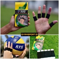 Original AVO Finger Support Pair for 10 Fingers Finger Protector Brace/ Goalkeeper Finger Brace/ Fut