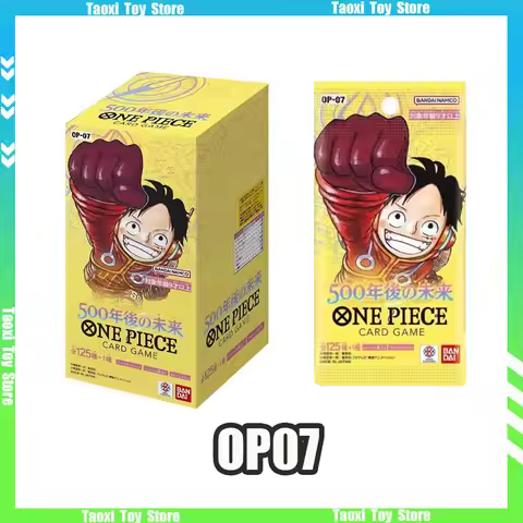 100% Genuine BANDAI One Piece TCG Card Game Trading Cards Booster Box OP07 OPCG Card Collectible Car