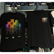 สไตล์ใหม่！เสื้อยืด AMIRI - TALLA ผ้าฝ้ายแท้ระบายอากาศได้ดี S-5XL